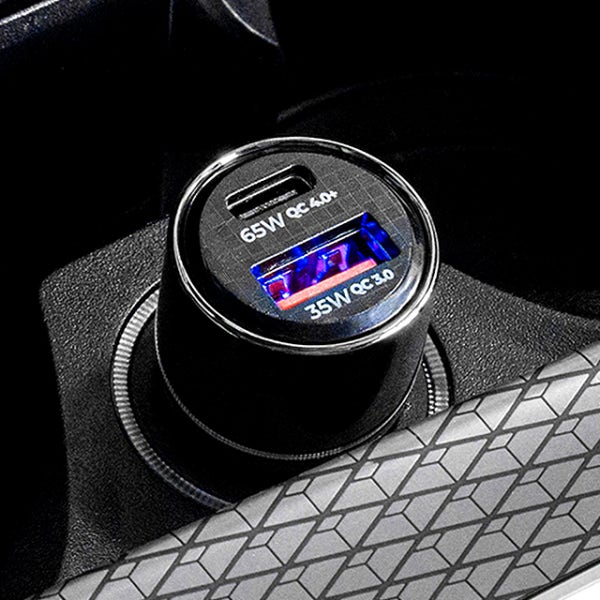 벤딕트 차량용 충전기 100W 초고속 시거잭 핸드폰 USB 자동차 듀얼 C타입 더 볼트