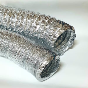 후렉시블 닥트호스 플렉시블 자바라호스 닥트자재 주름관 알루미늄(은박) 100mm 5M