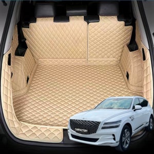 럭키카 GV80 트렁크매트 카매트 차박 방수 풀커버 매트 (페이스리프트 호환)