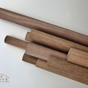 월넛 목봉 호두나무 특수목 나무봉 재단 10mm100mm