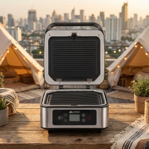 퍼펙트그릴 연기안나는 양면 리프팅 스프링 전기 그릴 홈쇼핑 방송제품 특허상품 온라인총판