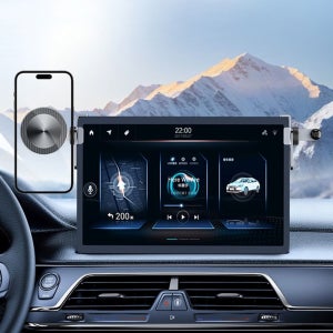 지파츠 테슬라 모델3 Y 아이패드 차량용 모니터 맥세이프 듀얼 거치대