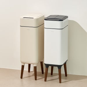 미엘루 모던 T 신혼 자동 센서 휴지통 세트 20L+20L