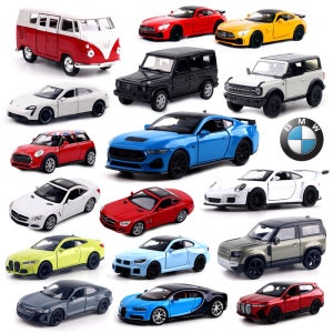 벤츠 포르쉐 BMW 머스탱 미니어처 장식 아이들이 좋아하는 미니카 미니 아기자동차 장난감