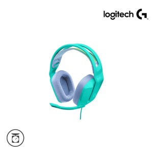 로지텍 G335 유선 게이밍 헤드셋 (민트)