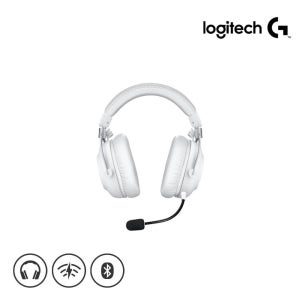 로지텍 PRO X 2 Lightspeed 무선 게이밍 헤드셋 (화이트)
