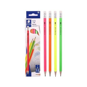 스테들러 네온연필 2B Neon Exam Pencils (12pcs) 스테들러연필