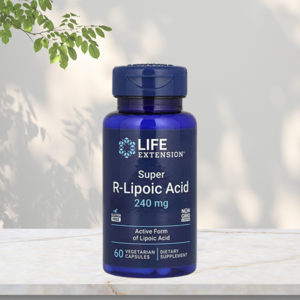 라이프익스텐션 슈퍼 R-리포산 240mg 60정 알파리포산 Na-<b>RALA</b>