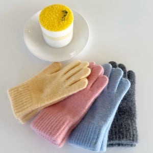 국내제작 울 니트 맘 앤 키즈 데일리 커플 장갑