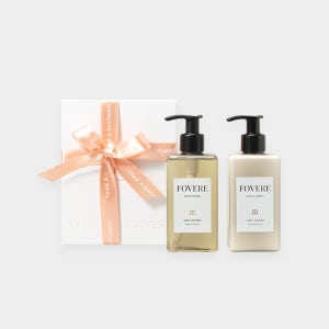 테이크어샤워 포베레 프리미엄 바디세트 바디워시+로션 250ml×2 비건, 향좋은 플로럴 머스크, 집들이 선물, 환절기 추천