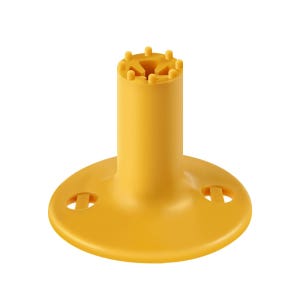 Coms 크라운 고무 골프티 53mm 세트 GT-53Y