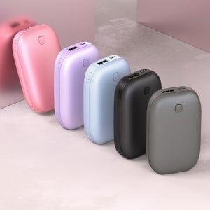 1+1 스피디 충전식 손난로 보조배터리 전자 휴대용 USB 5200mAh