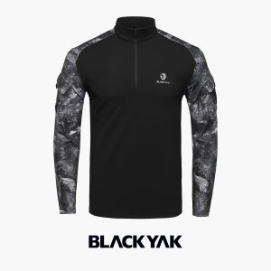 블랙야크 등산복상의 집업티 남성 겨울 등산 긴팔