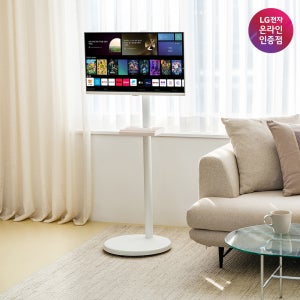 LG 27인치(68cm)이동식 스마트TV 모니터 스탠드세트 AP-43S 스탠바이미 룸앤티비 삼탠바이미
