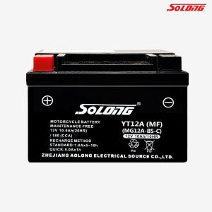 YT12A 소롱 MF 무보수 오토바이배터리 12V 10AH 크루심300 조이맥스300