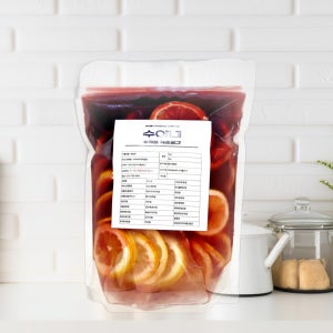 히비스레몬청 파우치 1kg 수제청 수야네수제과일청