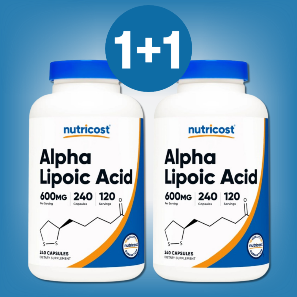 뉴트리코스트 알파리포산 600mg 240캡슐 2통