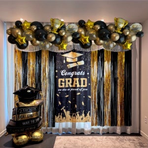 졸업풍선세트 졸업식 포토존 현수막 배너 벌룬클라우드 2025-2