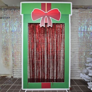 크리스마스 선물상자 포토존 세트 / 크리스마스 성탄절 문장식 폼보드 포맥스 판넬 소품 우드락(5T)