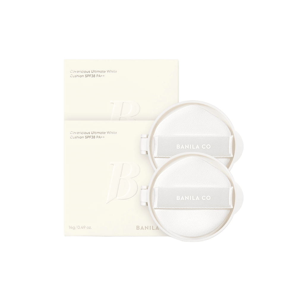 바닐라코 비건 커버리셔스 얼티밋 화이트 쿠션 리필 14g SPF38 PA++ 2개 밀착력