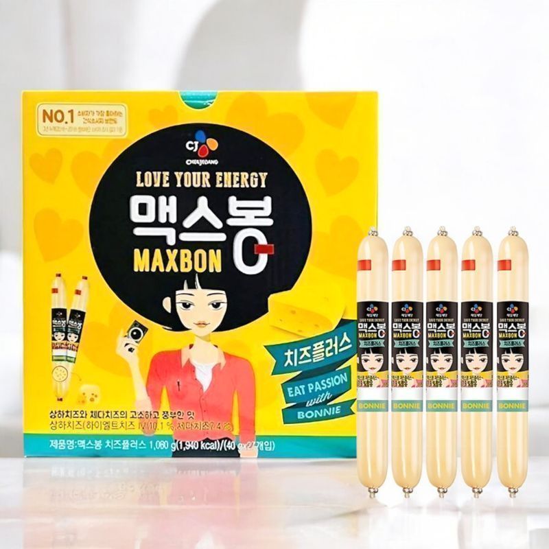 맥스봉 치즈 플러스 소시지 1.08kg 대용량 27개입 코스트코 어린이 소세지 간식