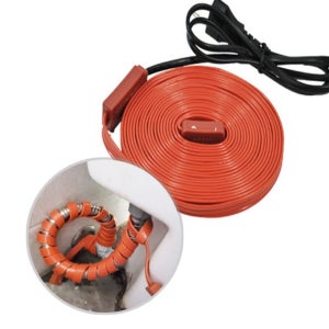수도 동파 방지 방지기 열선 파이프 히팅 케이블 세탁기 양변기 보일러 열선5M