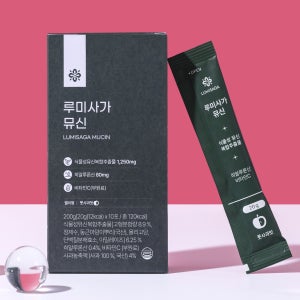 루미사가 뮤신 히알루론산 식물성뮤신 이너뷰티 젤리 인어타임 10포, 4개