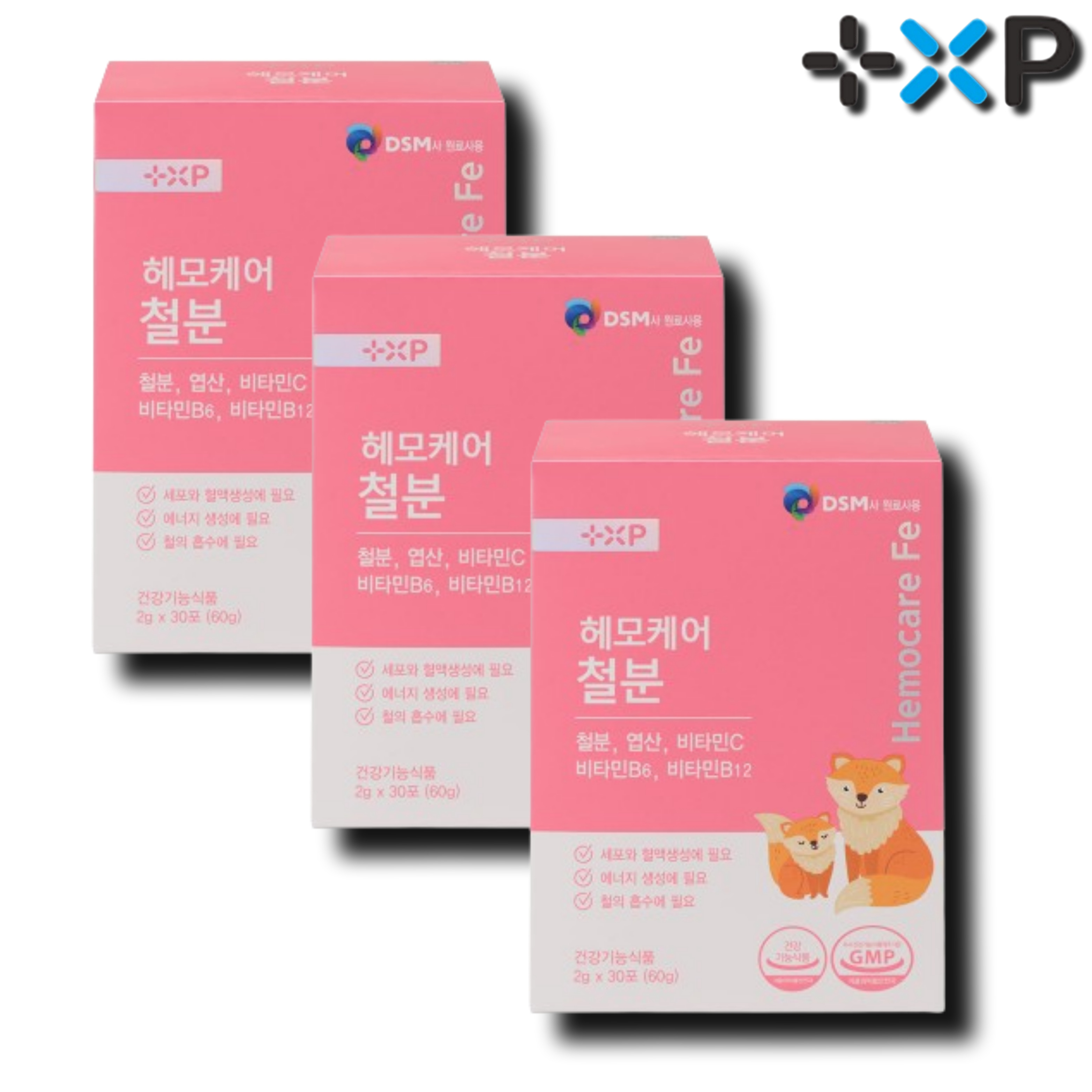 <b>팜스 슈퍼 헴철</b> 볼그레 철분 효능 헤모케어 리포퍼 철분