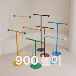 우디드 가방 거치대 POP 멀티행거 가방 모자 걸이 철재 스탠드 소품 인테리어 오브제 900