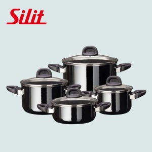 실리트 실라간 모데스토 양수세트 4종 냄비 세트 독일냄비 블랙