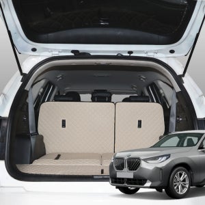 엔젤카매트 BMW 더뉴 X3 풀체인지 퀼팅 트렁크매트 등받이 세트 차박 매트 BM58