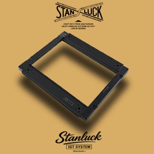 스텐럭 IGT 테이블 블랙 프레임 2유닛 숏