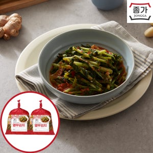 종가 열무김치 0.9kg, 2개