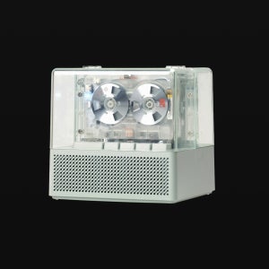 님랩 잇츠리얼 레트로감성 로파이 블루투스 스피커 카세트테이프 플레이어 투명감성