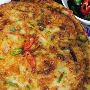 지엔씨 냉동 오징어 야채전 부추전 680g 부침개