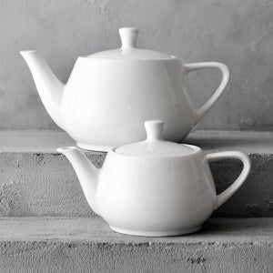 멜로디 도자기 티포트 티메이커 티팟 티타임 다도 거름망 차주전자 350/700ml