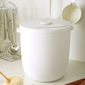 감성 원터치밀폐 2in1 진공쌀통 13L/식재료보관 쌀독 쌀항아리 쌀보관함 지퍼백 진공포장기