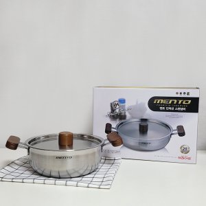 키친아트 멘토 인덕션 스텐냄비 궁중전골20cm