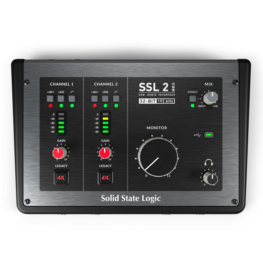 SSL2+ MKII 오디오 인터페이스 - 홈 레코딩 입문 추천