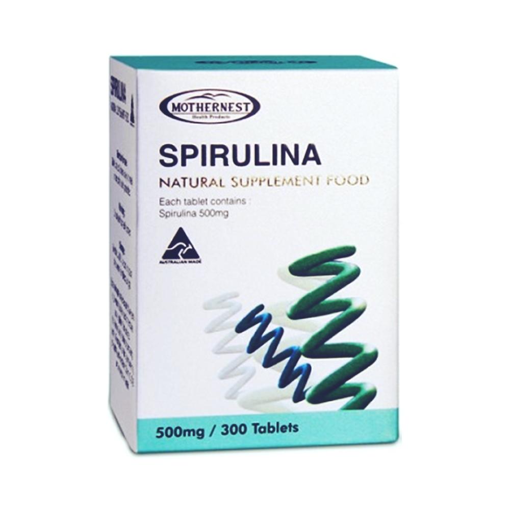 <b>마더네스트 스피루리나</b> 500mg 300정 (호주) <b>Mothernest Spirulina</b>