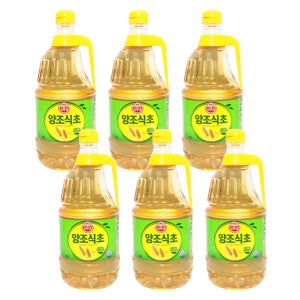 오뚜기 양조식초 1.8L x 6개(1박스)
