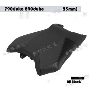 KTM 호환 듀크 790/890 튜닝 시트 쿠션 어셈블리 올 블랙 앞좌석 쿠션 높이 +25mm 앞좌석 및 뒷좌석 가방