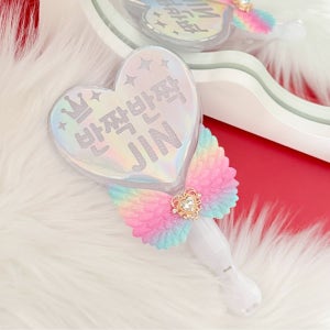 응원봉제작 LED 야광봉 화이트 야구 콘서트 운동회 발표회 학예회 천사 러브 주아체