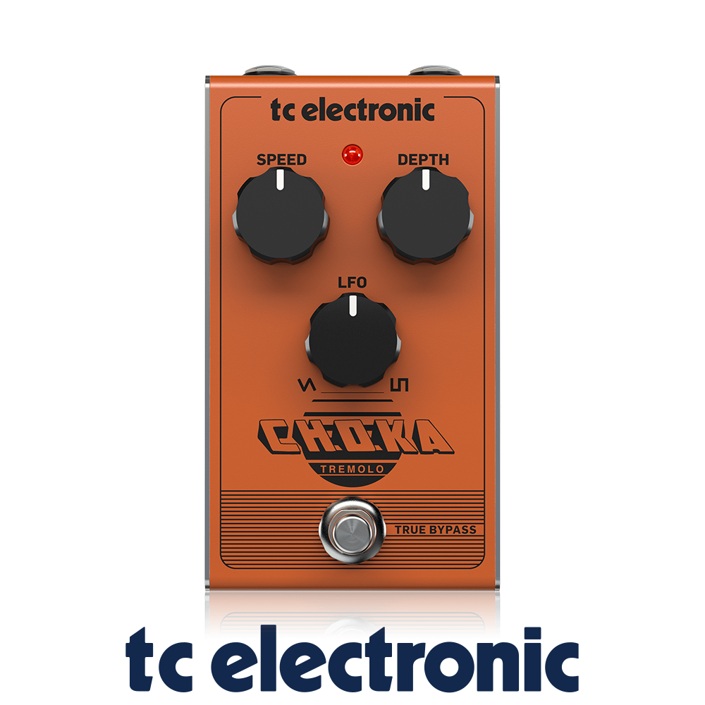 Tc Electronic CHOKA TREMOLO 빈티지 트레몰로 기타 이펙터 페달
