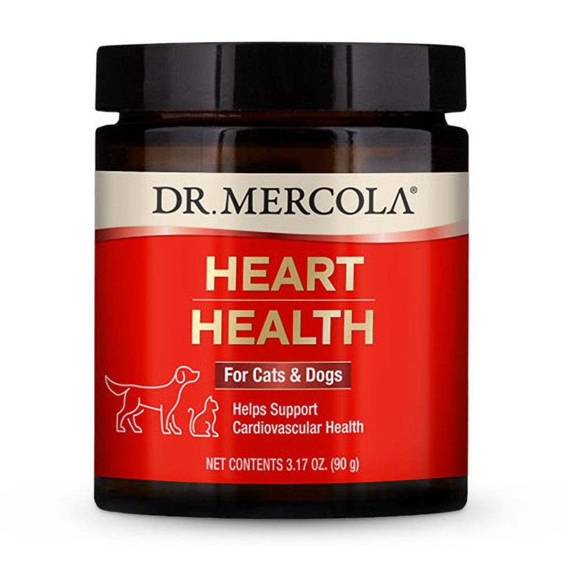 [강아지/고양이] <b>Dr. Mercola</b> 하트 헬스 90g <b>심혈관</b>영양제