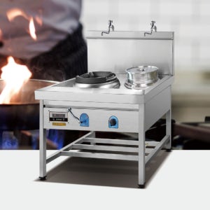 우성 중화 1구 육수 가스렌지 (통포함) - GWS-M1000 N/P