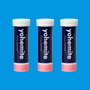 무설탕 이온음료 요헤미티 워터 피치맛, 36g, 3개