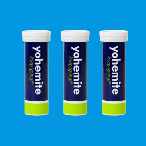 무설탕 이온음료 요헤미티 워터 청포도맛, 36g, 3개