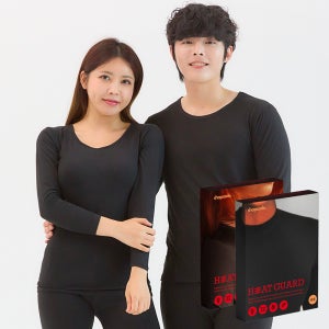 히트가드 히트텍 남여발열내의 남여내복 고탄력발열내의 상의 하의 세트