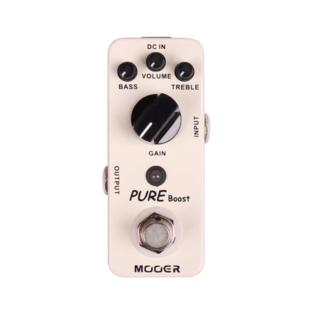 MOOER 무어 Pure Boost MBT2 전자기타 이펙터 페달 클린 부스트